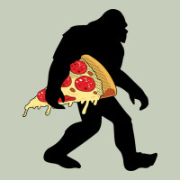 Bigfoot Carrying Pizza Long Sleeve Tee | Teevron