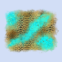 Turquoise Leopard Background Urban Hoodie | Teevron