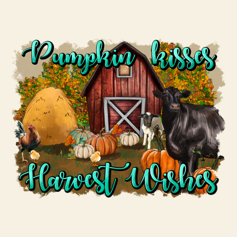 Pumpkin Kisses Harvest Wishes Vintage Tee by BundleAndBundleShop | Teevron