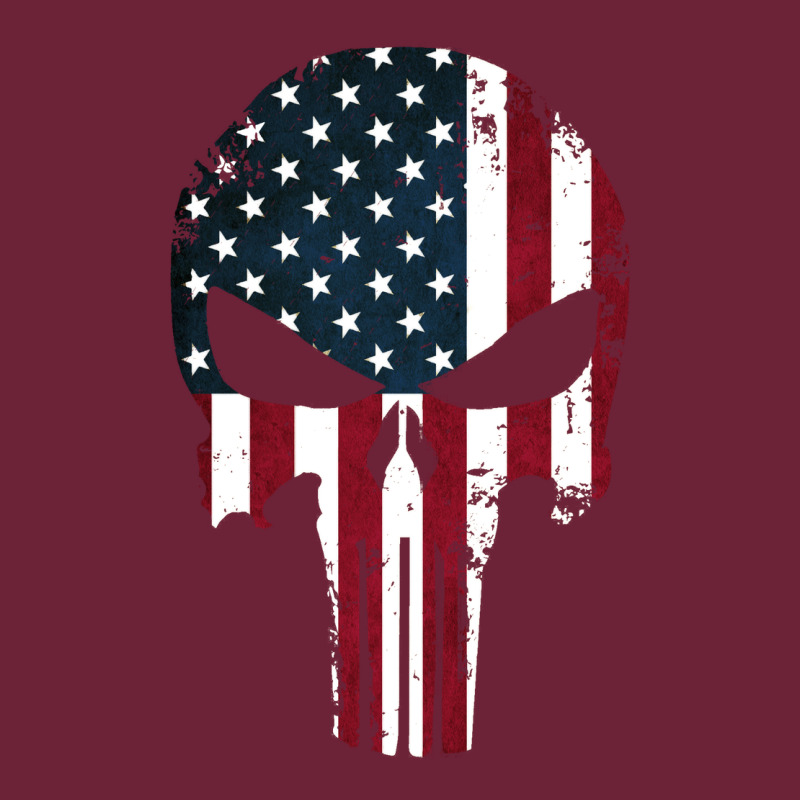 The Punisher American Flag Long Sleeve Tee by artisFamous | Teevron