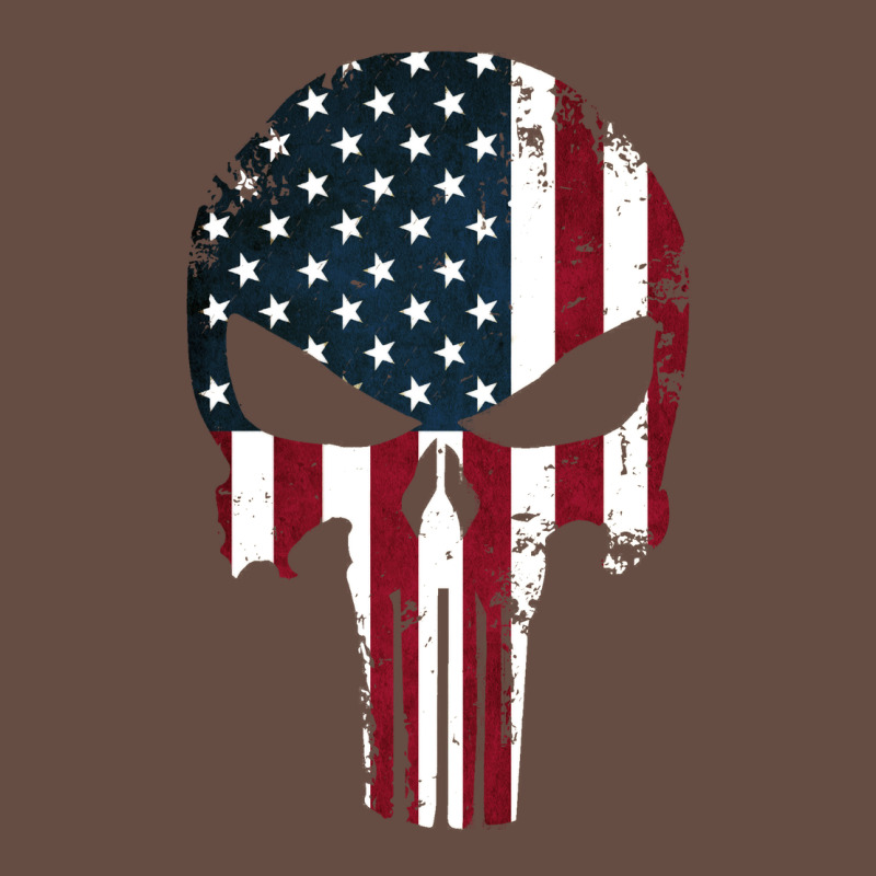 The Punisher American Flag Long Sleeve Tee by artisFamous | Teevron