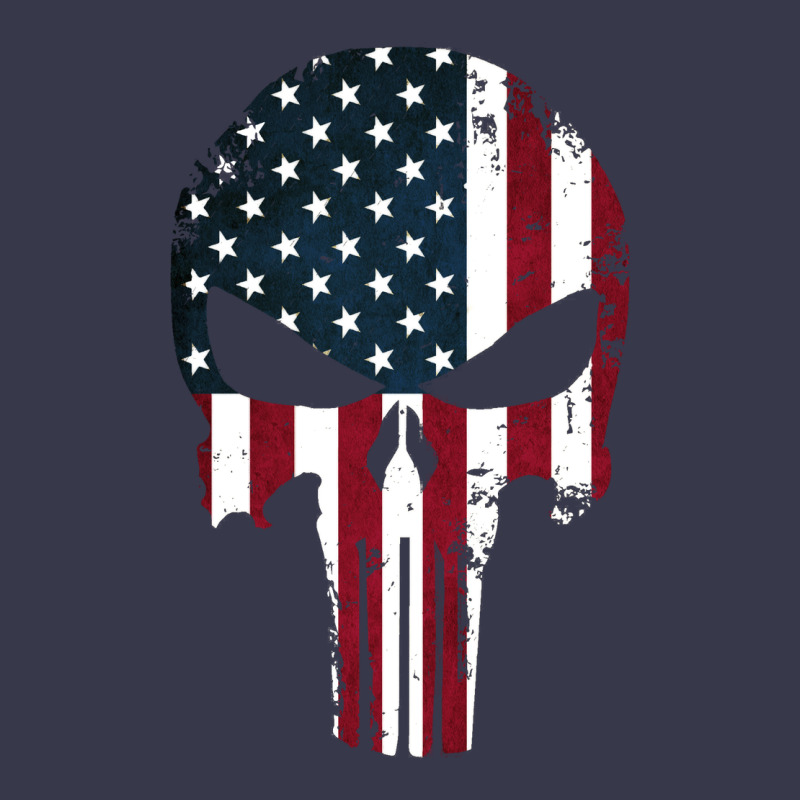 The Punisher American Flag Long Sleeve Tee by artisFamous | Teevron