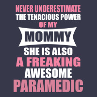 Never Underestimate Mommy Paramedic Long Sleeve Tee | Teevron