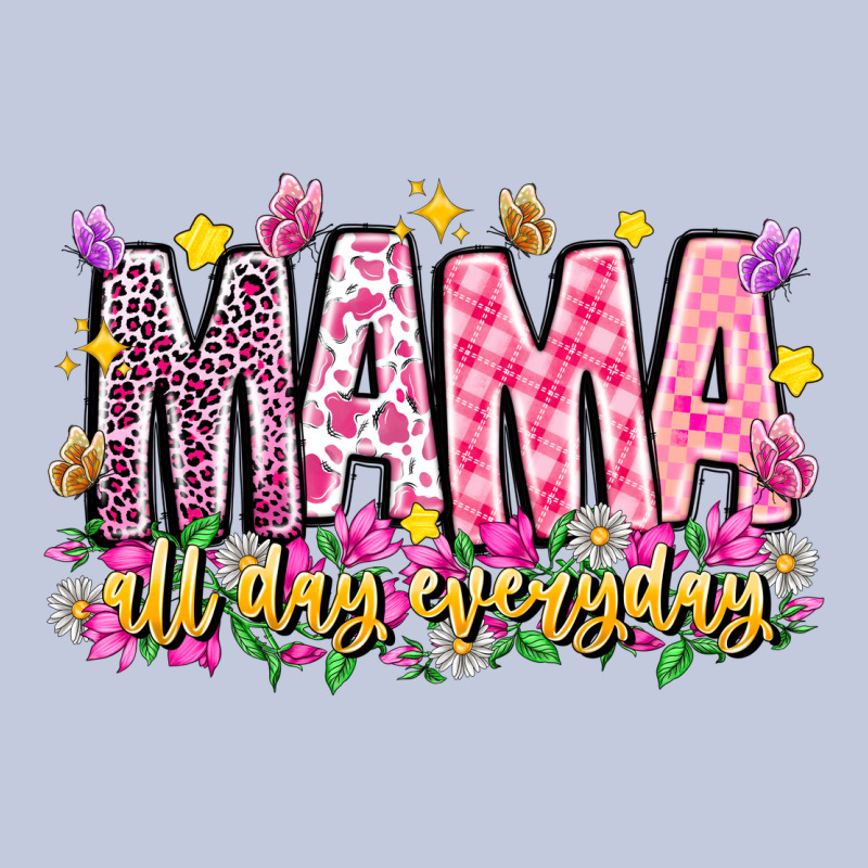 Mama All Day Everyday Long Sleeve Tee by CowhideDigitalArt | Teevron
