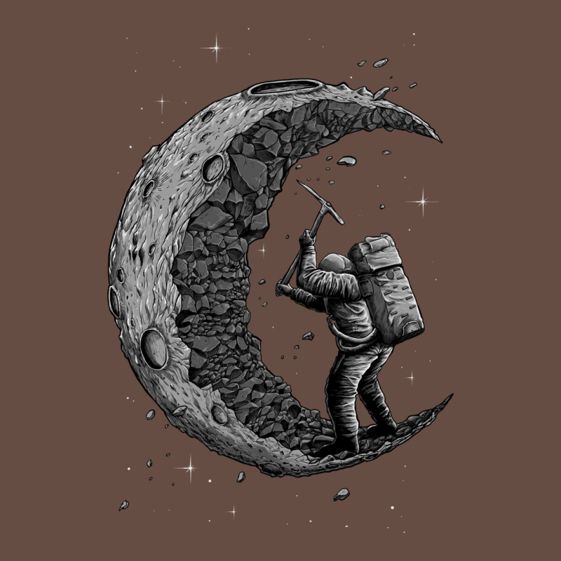 Digging The Moon Long Sleeve Tee by artisFamous | Teevron