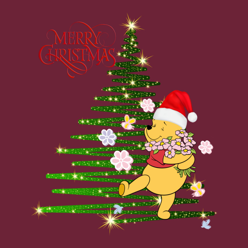 Winnie The Pooh- Merry Christmas Long Sleeve Tee by artisFamous | Teevron