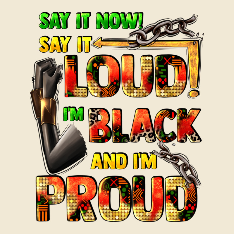 Say It Now! Say It Loud! I'm Black And I'm Proud Premium Tee by FaDigitalArtStudio | Teevron