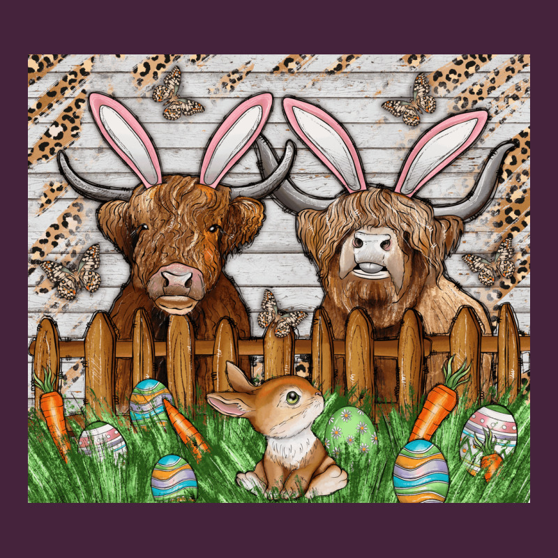 Easter Cow Long Sleeve Tee by CowhideDigitalArt | Teevron