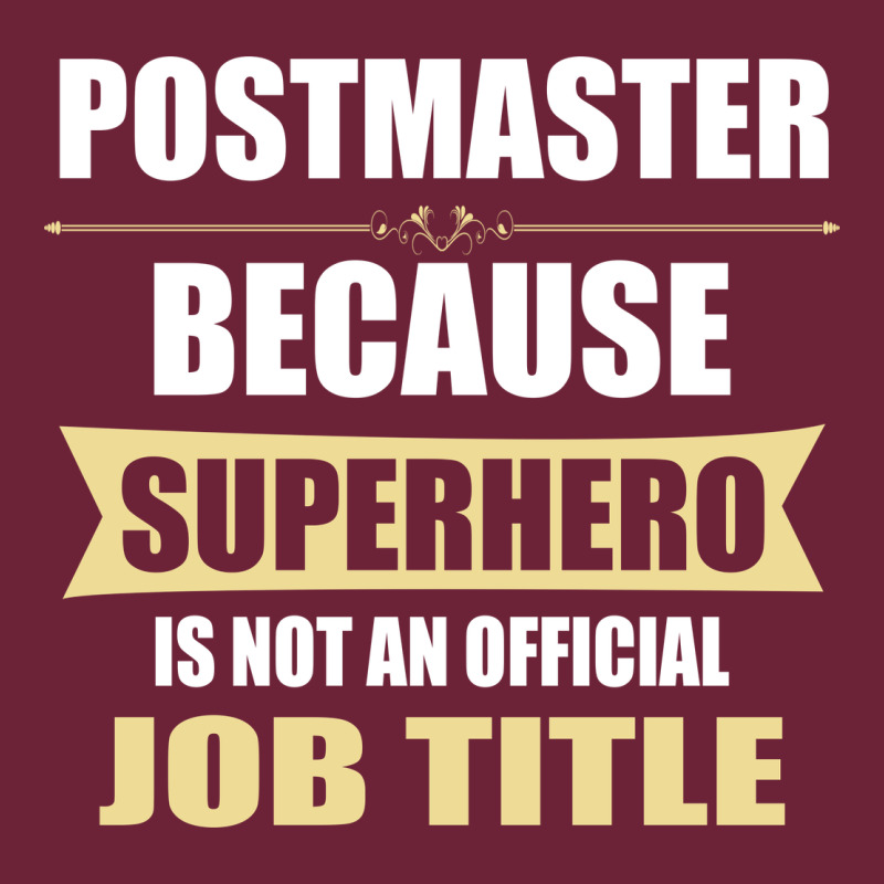 Gift For Superhero Postmaster Long Sleeve Tee by artisFamous | Teevron