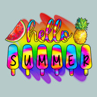 Hello Summer Tie Dye Heavy Core Tee | Teevron