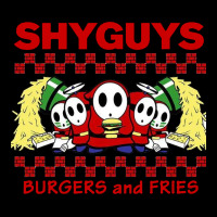 Shy Guys Burger And Fries Long Sleeve Tee | Teevron