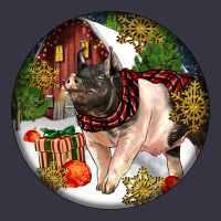 Hampshire Sow Pig Christmas Vintage Hoodie | Teevron
