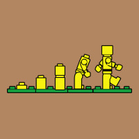 Evolution Of Lego Long Sleeve Tee | Teevron