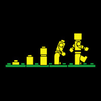 Evolution Of Lego Long Sleeve Tee | Teevron