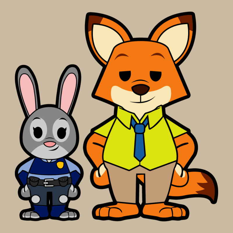 Zootopia Duo Chibi Long Sleeve Tee by artisFamous | Teevron
