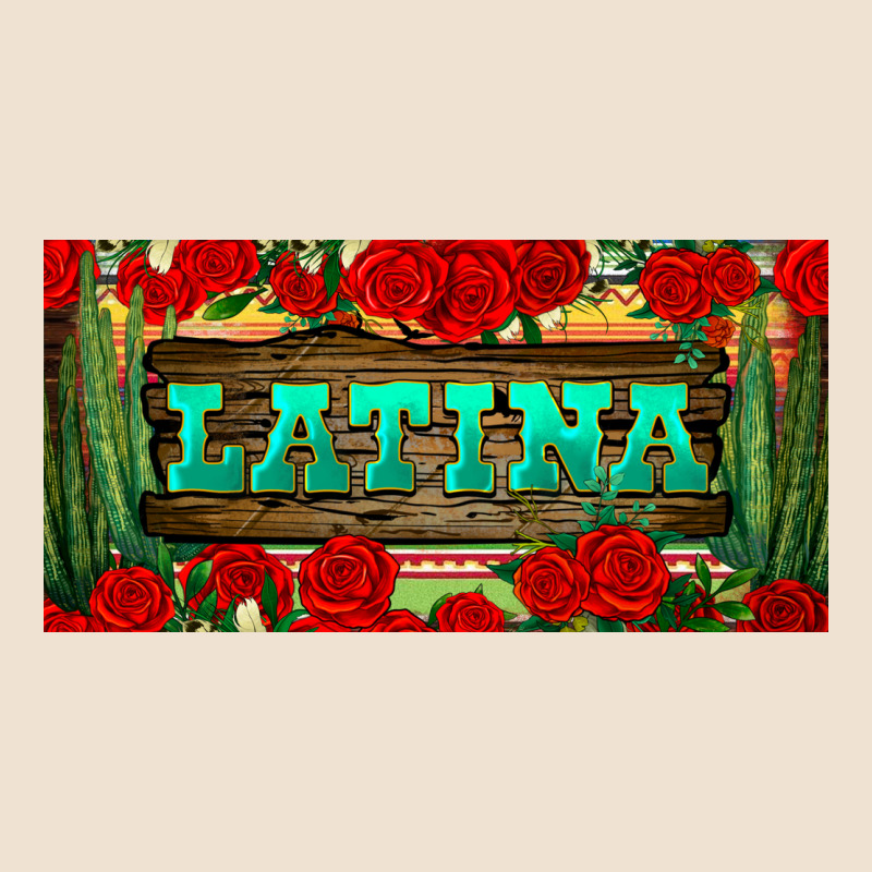 Latina License Plate Urban Heavy Tee by BundleAndBundleShop | Teevron