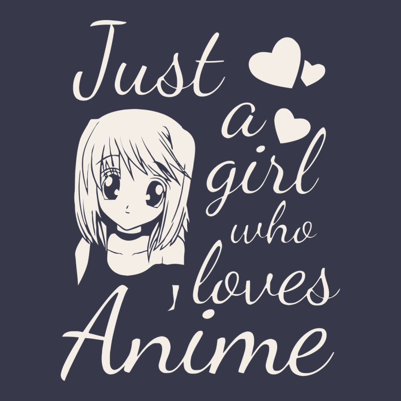 Just A Girl Who Loves Anime Long Sleeve Tee by DesigneFamous | Teevron