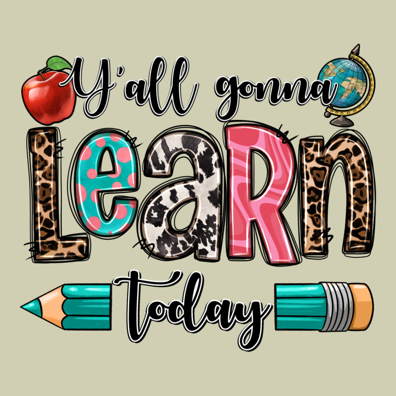 Y'all Gonna Learn Today Heavy Core Tee by OliviaCreatesArt | Teevron