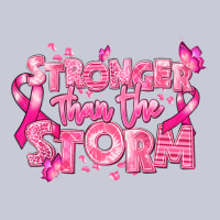 Stronger Than The Storm Breast Cancer Heavyweight Hoodie | Teevron