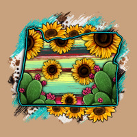 Oregon Map Sunflower Cactus Serape Vintage Tee | Teevron