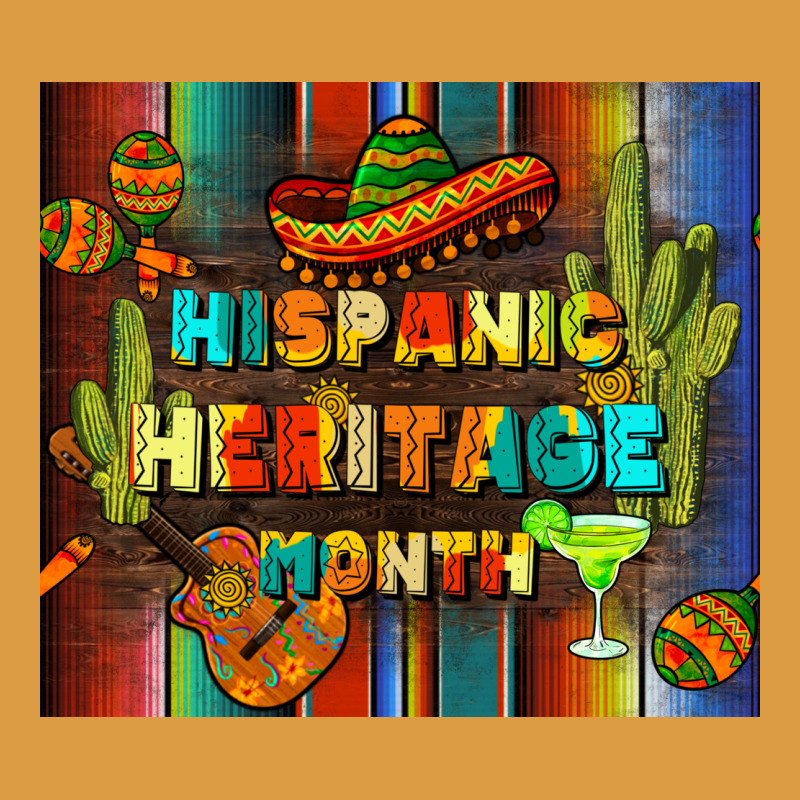 Hispanic Heritage Month Tumbler Urban Heavy Tee by BundleAndBundleShop | Teevron