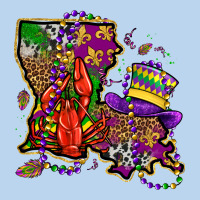 Mardi Gras Louisiana Map Classic Tee | Teevron