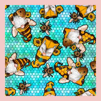 Honey Bee Gnomes Seamless Pattern Urban Heavy Tee | Teevron
