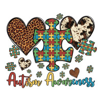 autism awareness leopard cowhide herts puzzle | Teevron