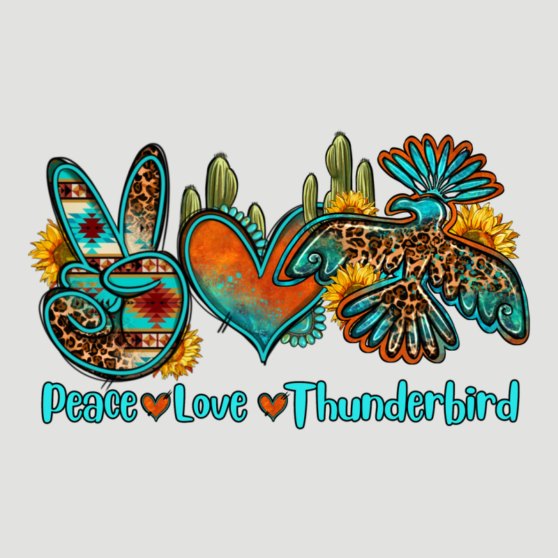 Peace Love Thunderbird Classic Tee by OliviaCreatesArt | Teevron