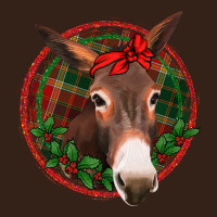 Christmas Donkey With Bandana Heavy Core Tee | Teevron