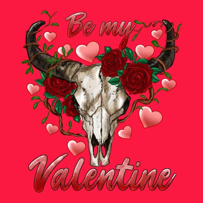 Be My Valentine Bull Skull Zipper Hoodie by RanaPortraitStore | Teevron