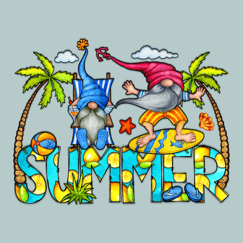 Summer Gnomes Heavy Core Tee by CowCowDesign | Teevron