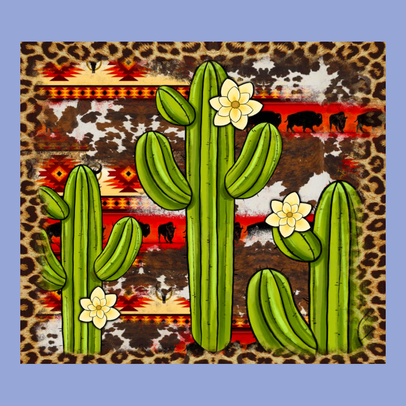 Aztec Cowhide Cactus Background Classic Tee by Artiststas | Teevron