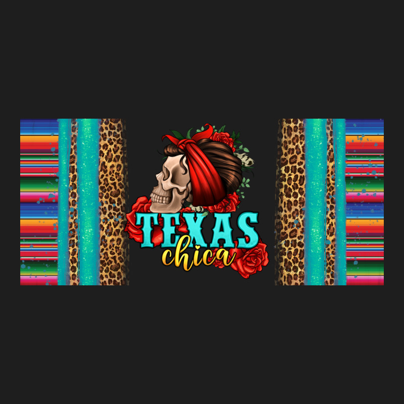 Texas Chica Skull With Bandana Heavyweight Hoodie by Jasminsmagicworld | Teevron
