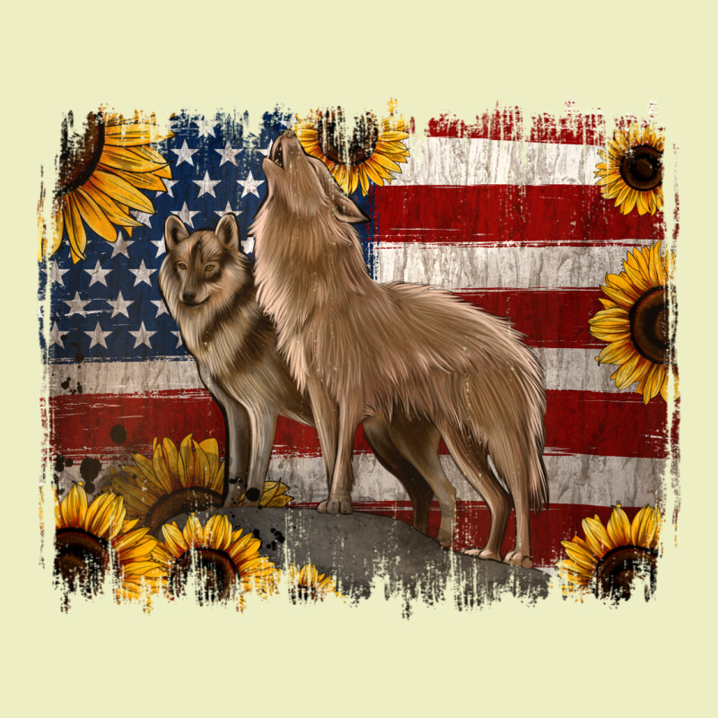 American Th Of July Wolves Urban Hoodie by Jasminsmagicworld | Teevron
