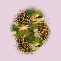 Camouflage And Leopard Patch  4 Ladies Tee | Teevron