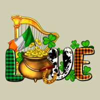 St. Patrick's Love And Golds Heavy Core Tee | Teevron