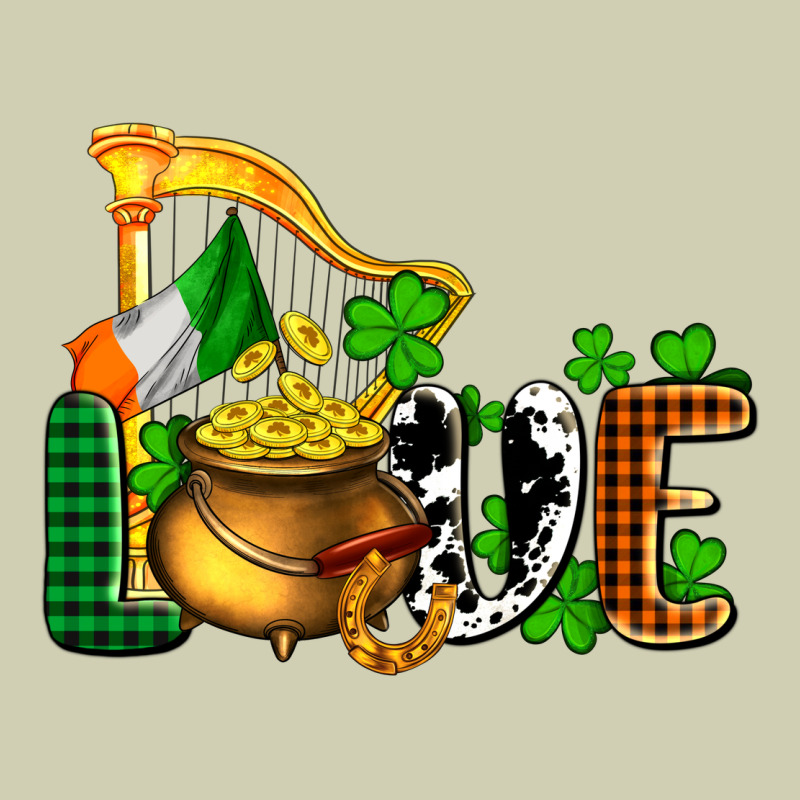 St. Patrick's Love And Golds Heavy Core Tee by OliviaCreatesArt | Teevron