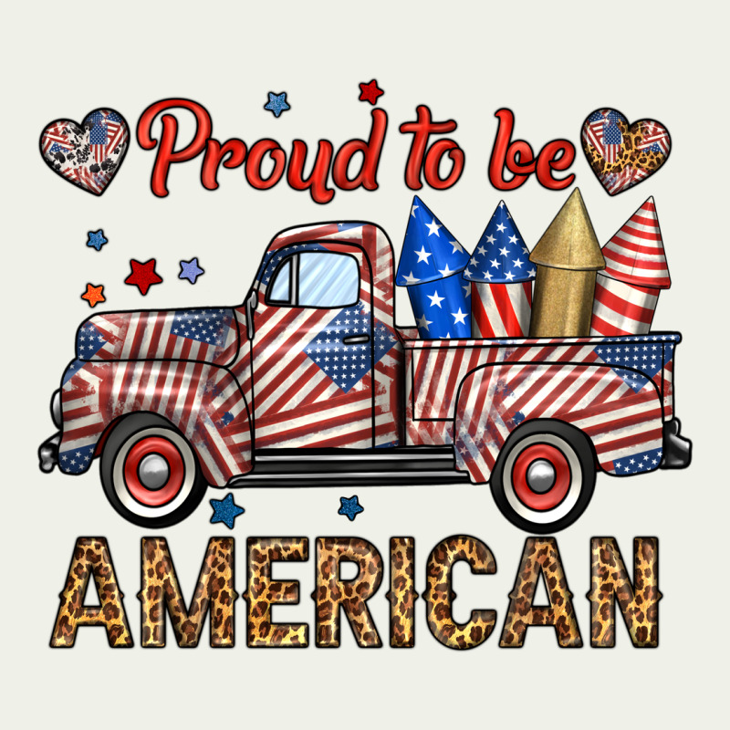 Proud To Be American Truck Urban Heavy Tee by BundleAndBundleShop | Teevron
