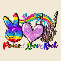 Peace Love Rock Premium Tee | Teevron