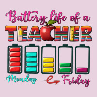 Battery Life Of A Teacher Ladies Tee | Teevron