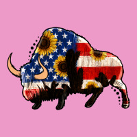 American Flag Bison Urban Hoodie | Teevron