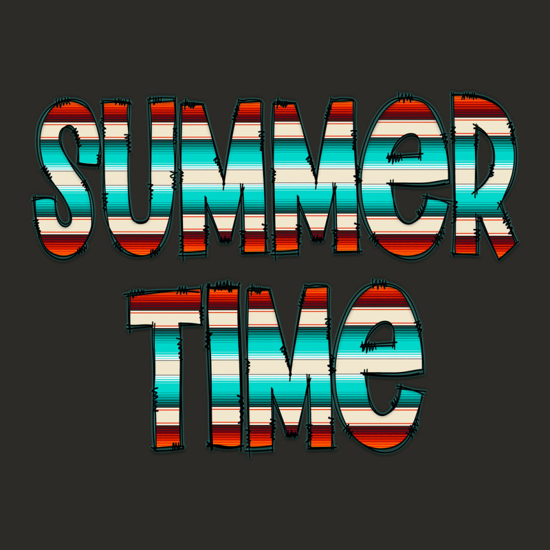 Summer Time Serape Doodle Heavy Core Tee by CowCowDesign | Teevron