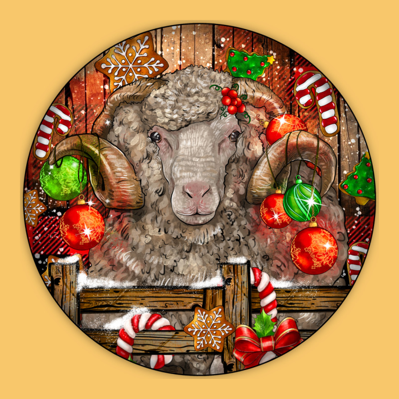 Christmas Merino Wool Sheep Vintage Hoodie by LillyAllenDesigns | Teevron