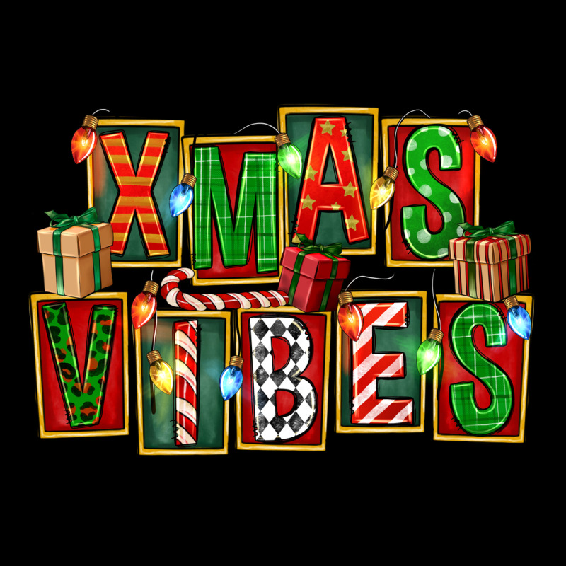 Christmas Xmas Vibes Ladies Tee by FaDigitalArtStudio | Teevron