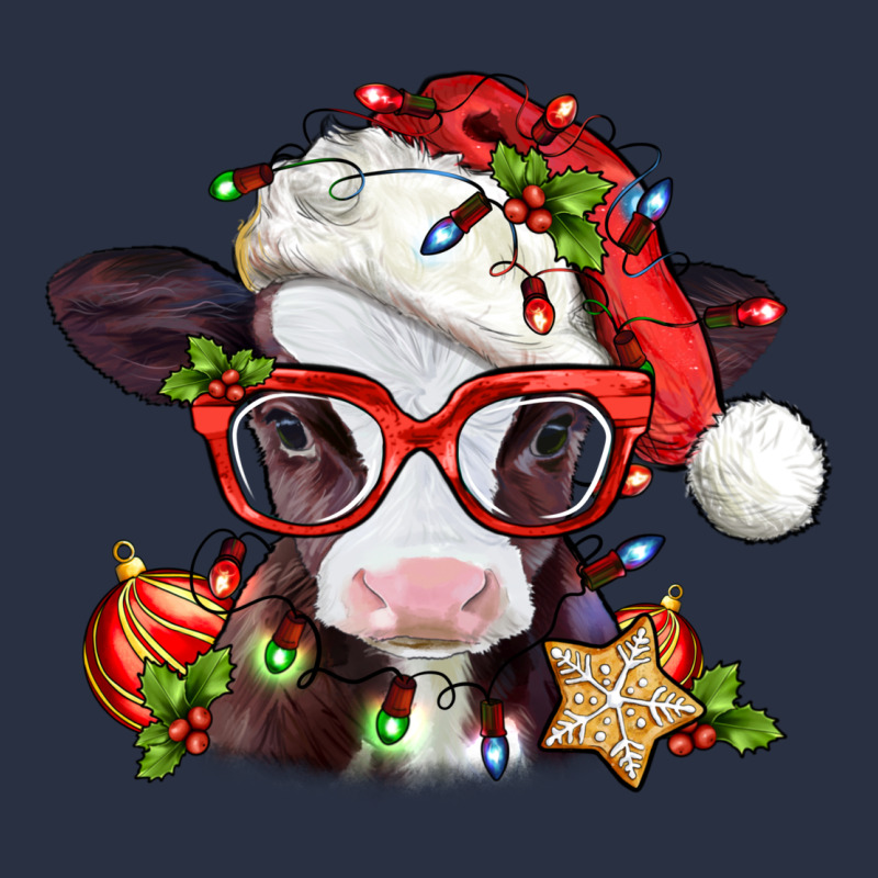 Christmas Baby Cow Heavyweight Sweatshirt by Jasminsmagicworld | Teevron