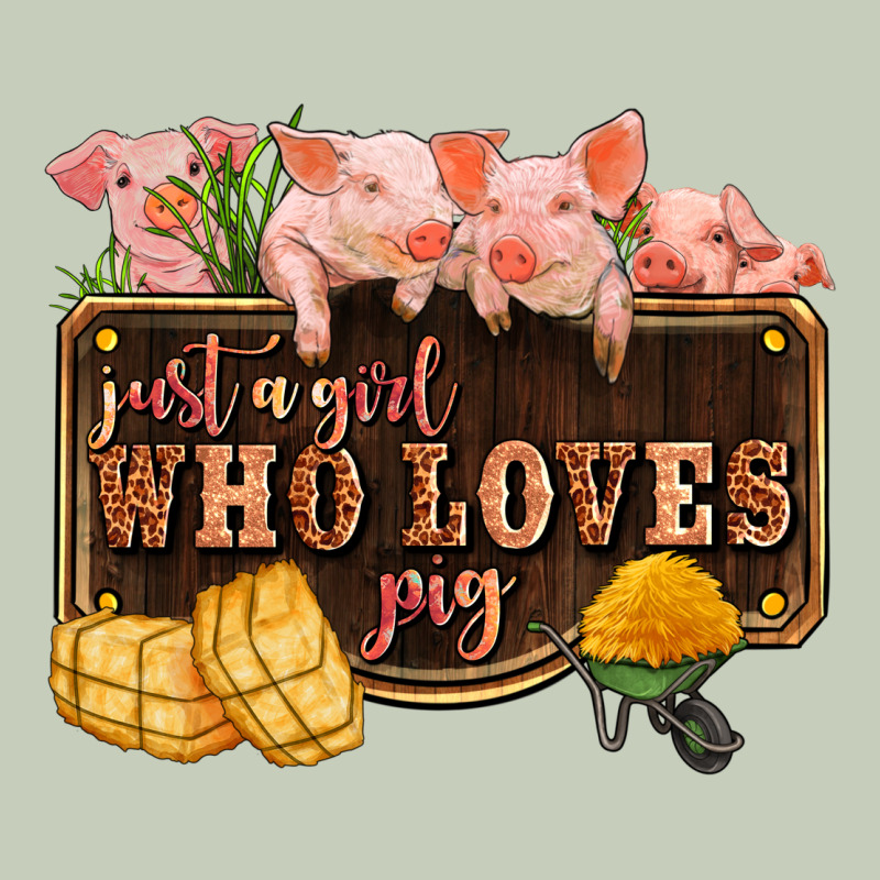 Just A Girl Who Loves Pig Olivia Classic Tee by OliviaCreatesArt | Teevron