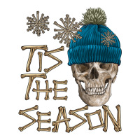 skull tis the season winter | Teevron
