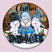 Chillin With My Snowmies Ladies Tee | Teevron