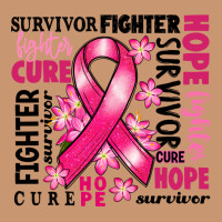 Survivor Breast Cancer Ribbon Heavyweight Hoodie | Teevron